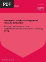 9713 Applied ICT Example Candidate Responses Booklet WEB