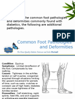 CFTS-Common Foot Pathologies