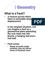 Fault Geometry