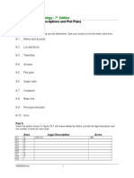 Chapter 8 - Legal Descriptions and Plot Plans: Civil Drafting Technology - 7 Edition