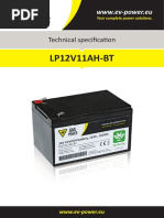 Datasheet LP12V11AH BT