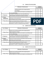 Character Traits For Form 137-1-1