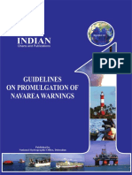 Guidelines on Promulgation of NAVAREA Warnings