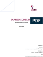 Earned Schedule