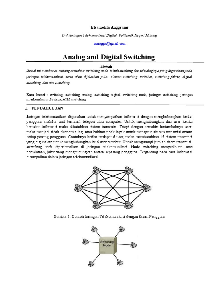 Analog and Digital Switching | PDF