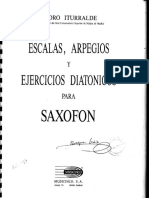Pedro Iturralde - ESCALAS, ARP& PDF