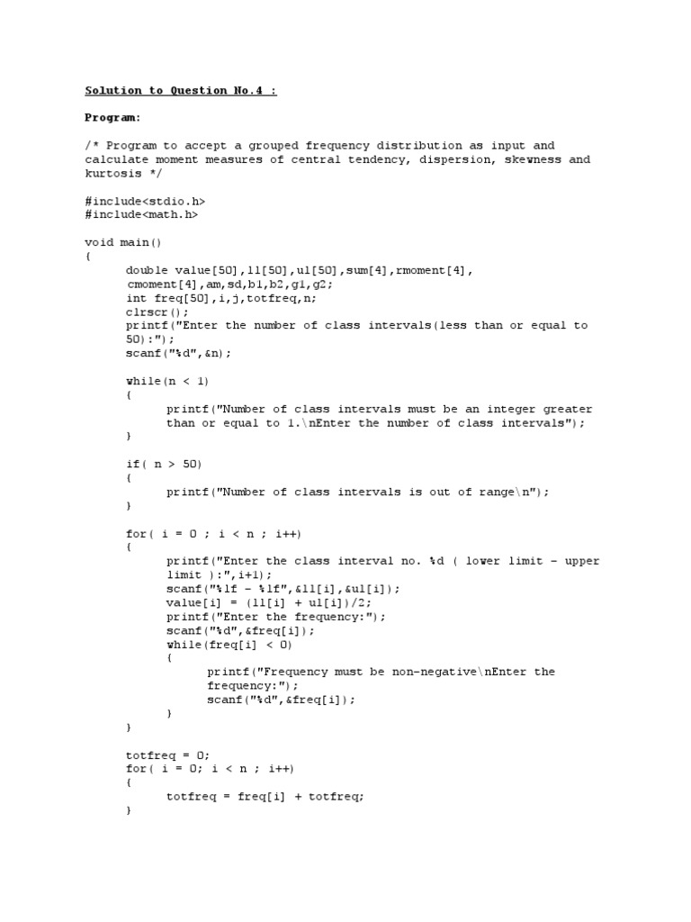 Solution To Question No.4: Program | PDF | Teaching Methods & Materials ...