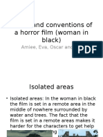 Codes and Conventions, Woman in Black