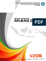 Panduan Penggunaan Aplikasi Dapodik Versi 2016 (Rev.30Juli2016)