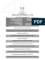 Ficha Cine y Filosofía