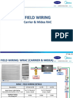 Field Wiring: Carrier & Midea RAC