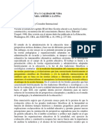 Gestión Educativa y Calidad de Vida