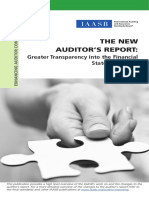 Auditor Reporting Fact Sheet