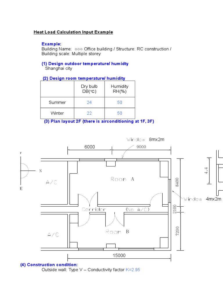 Heat Load Calculation for a Multi-Story Office Building in Shanghai: An ...