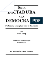 De La Dictadura A La Democracia PDF