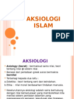 1. Aksiologi Islam