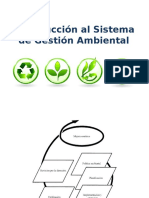 Introducción Al Sistema de Gestión Ambiental