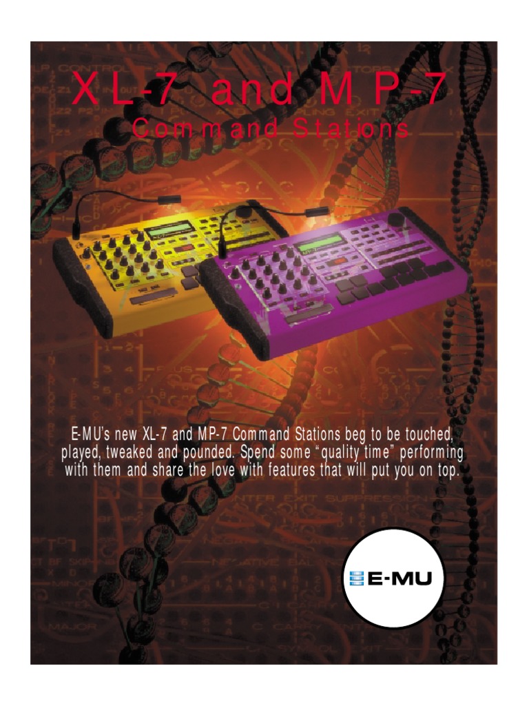 Emu Command Station xl7 mp7 Data | PDF | Synthesizer | Audio