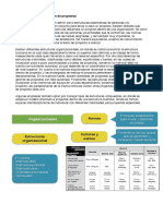 Estructuras organizacionales