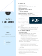 Graphic Resume 