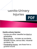 Genito Urinary Injuries