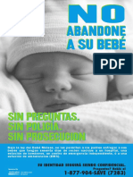 Baby Moses Flyer Spanish PDF