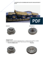 Modificação de embreagem bi-disco para monodisco em Randon RK 425