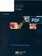 Manual CTO 8va Edicion - Otorrinolaringologia PDF