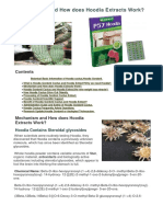 Mechanism and How Does Hoodia Extracts Work