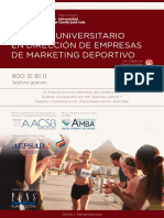 PDF Programa Curso Curso Gestion Deportiva Marketing Deportivo