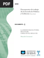 Marcelo Cavarozzi - Chile La Democracia Fuera de Lugar