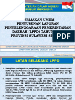 Paparan Kebijakan Umum Penyusunan LPPD Provinsi Tahun 2015 (Sulsel)