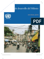 Objetivos de Desarrollo Del Milenio 2010 de Naciones Unidas