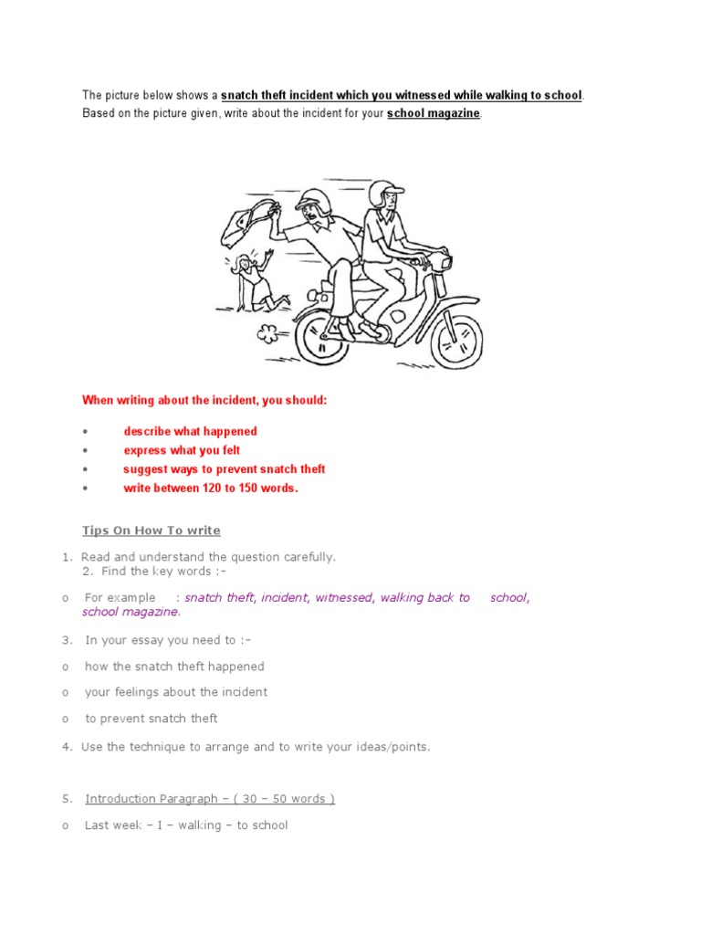 Snatch Theft | PDF | Traffic | Theft