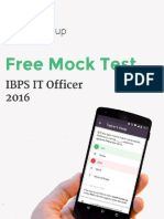 IBPS IT Officer Mock Test1