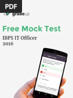IBPS IT Officer Mock Test1