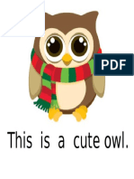This Is A Cute Owl