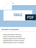 Week 5- Ch. 15- Evaluate