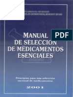 Manual de Selección de Medicamentos Farmacia