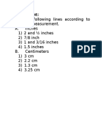 Assignment Measurement