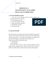 Modul 1 Aturan Penulisan TA