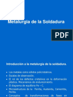 Introduccion A La Metalurgia de La Soldadura