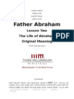 FatherAbraham Lesson2 Manuscript Amharic