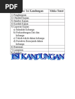 Isi Kandungan Folio