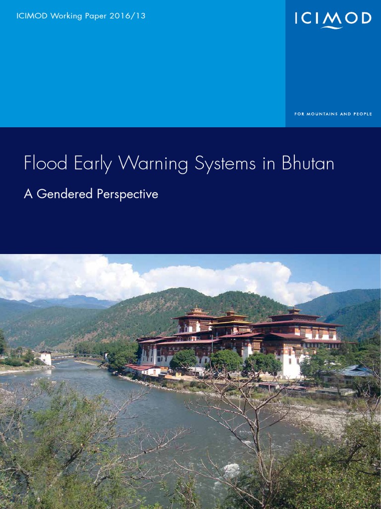 Flood Early Warning Systems in Bhutan Gender Perspectives | PDF ...