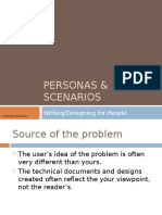 Personas & Scenarios: Writing/Designing For People