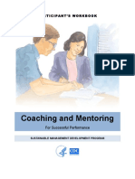 Coach Mentor Participant Guide