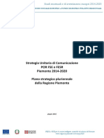 REGIONI Sintesi Comunicazione Esperienze e Risultati Della Programmazione POR 07-13