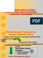 Kuliiah 7 Penanganan Pasca Panen Komoditi Pertanian1