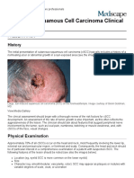 Cutaneous Squamous Cell Carcinoma Clinical Presentation_ History, Physical Examination